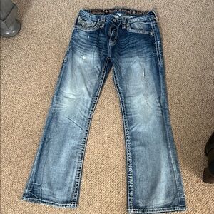 Men's Blue Jeans size 34/32 Rock revival
